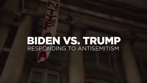 Israel is bombing 600,000 terrified little kids right now and this is Trump's campaign ad!