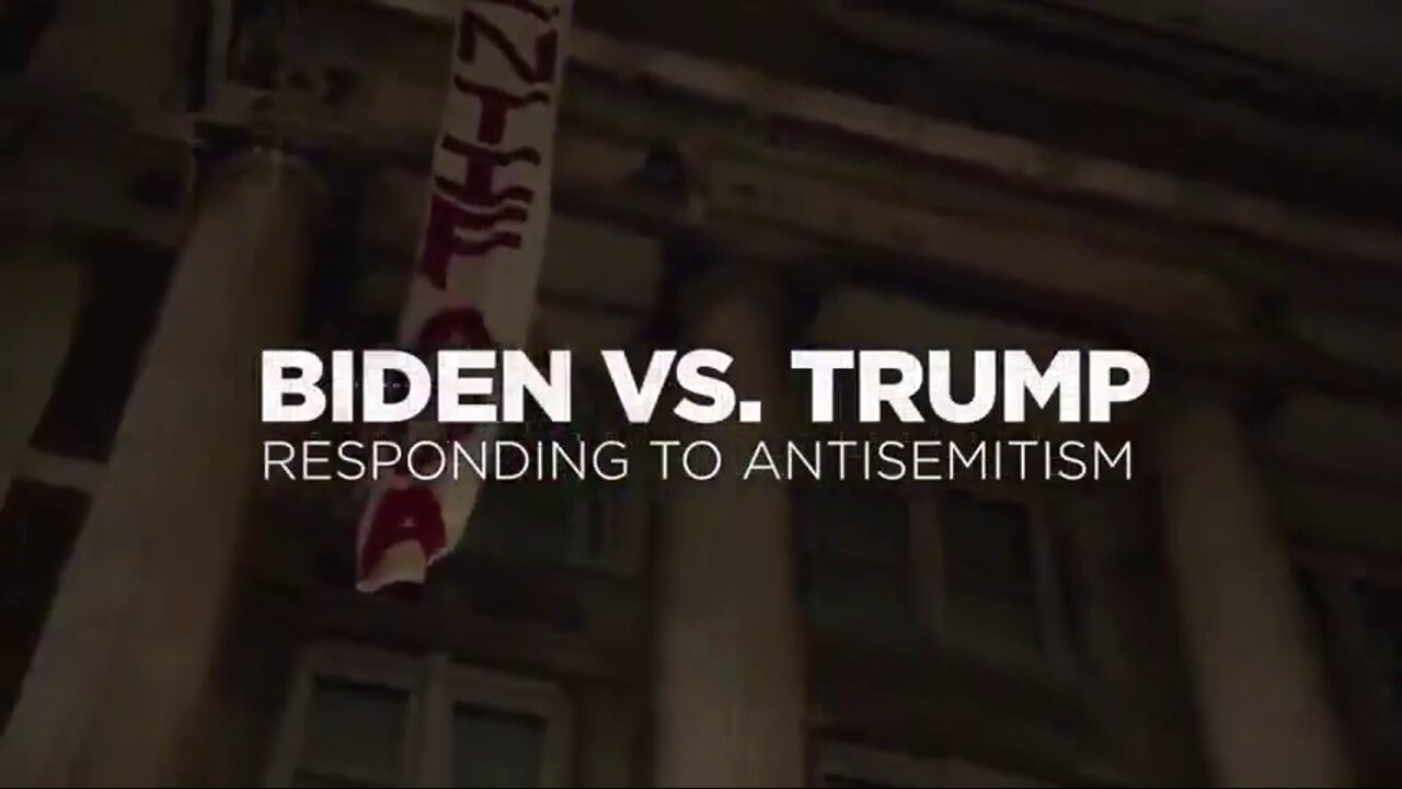 Israel is bombing 600,000 terrified little kids right now and this is Trump's campaign ad!