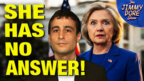 Aaron Maté CONFRONTS Hillary Clinton Over Her Pro-Genocide Stance!