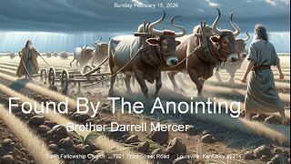 Found By The Anointing