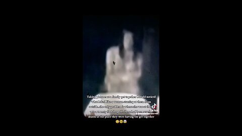 Ghost lady captured floating over the ground