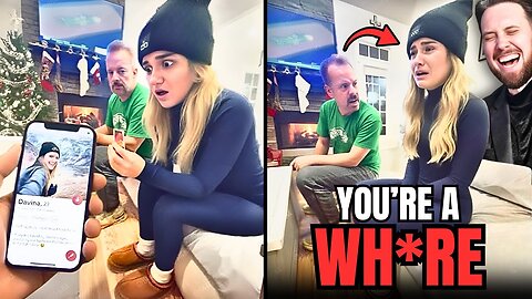 Man EXPOSES Cheating Wife In Front Of Her Parents On Christmas