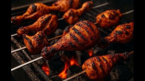 “Grill, Fire, Raita — The Recipe That Took Over FlavorTok 🌶️✨”