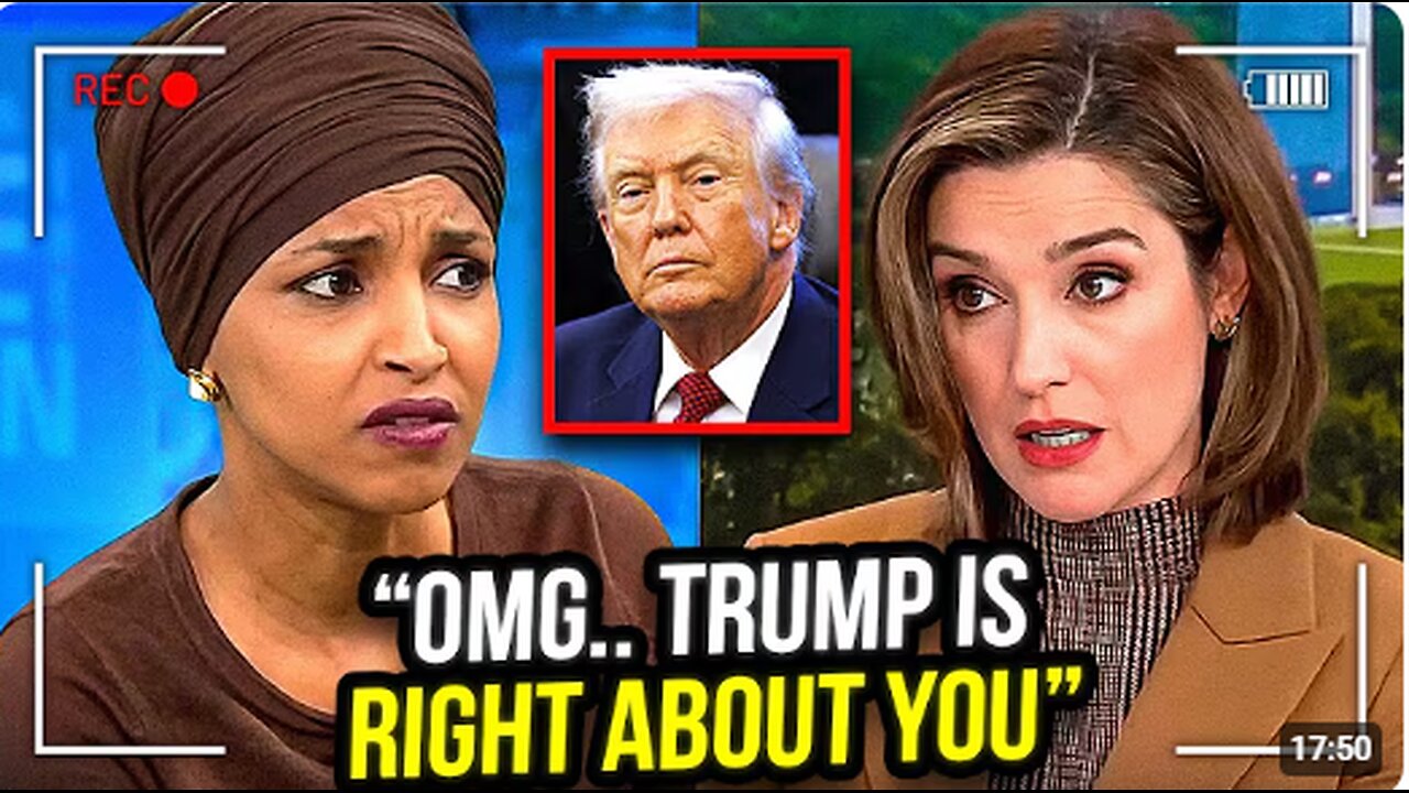 CBS Host LOSES IT when she Realizes Trump is ACTUALLY RIGHT About ilhan Omar!!!