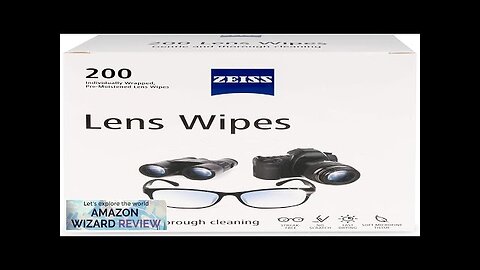 ZEISS Pre-Moistened Lens Cleaning Wipes 200 Review