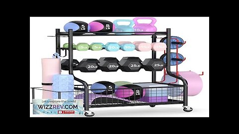 PLKOW Dumbbell Rack Weight Rack for Dumbbells Home Gym Storage for Dumbbells Review