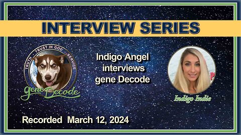 2024-03-12: Indigo Angel Interview with gene Decode