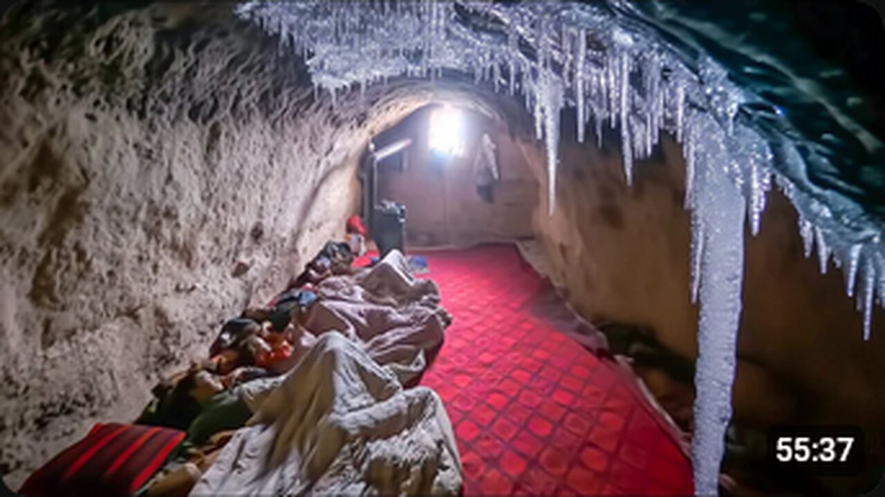 TRAPPED in Ice_ How One Family LIVES and COOKS in Afghanistan's Deadliest Cave