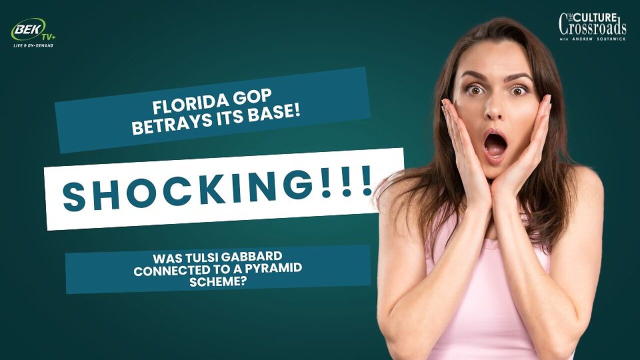 Florida's GOP Stabs Its Own Base in the Back / Is Tulsi Gabbard Connected to a Pyramid Scheme?