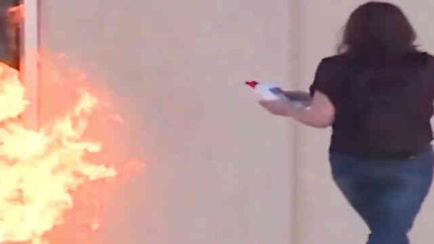 Anti ICE Terrorist Burns Down Warehouse Thinking it's a Detention Center