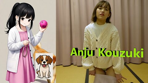Anju Kouzuki 香月杏珠 🐩🐩 Walking the dog 犬の散歩 [ 🎵 Dear Prudence ディア・プルーデンス ]