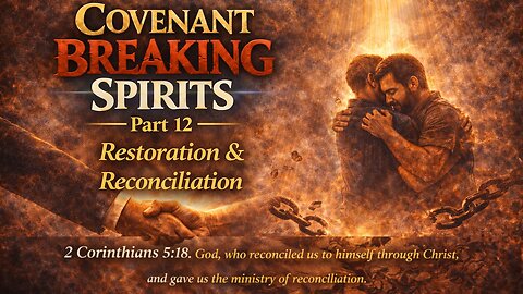 Covenant Breaking Spirits Part 12 - Renewing the Covenant - Jan 8, 2026