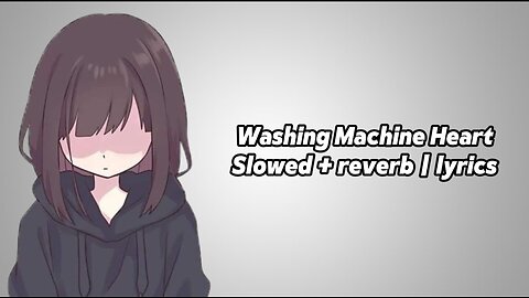 Mitski - Washing Machine Heart // slowed + reverb | lyric video