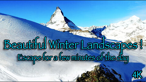 BEAUTIFUL WINTER LANDSCAPES TO HELP YOU RELAX