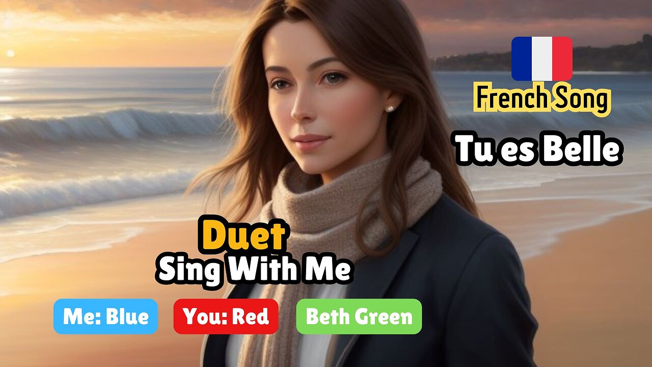 French Music Duet. "Tu es Belle".