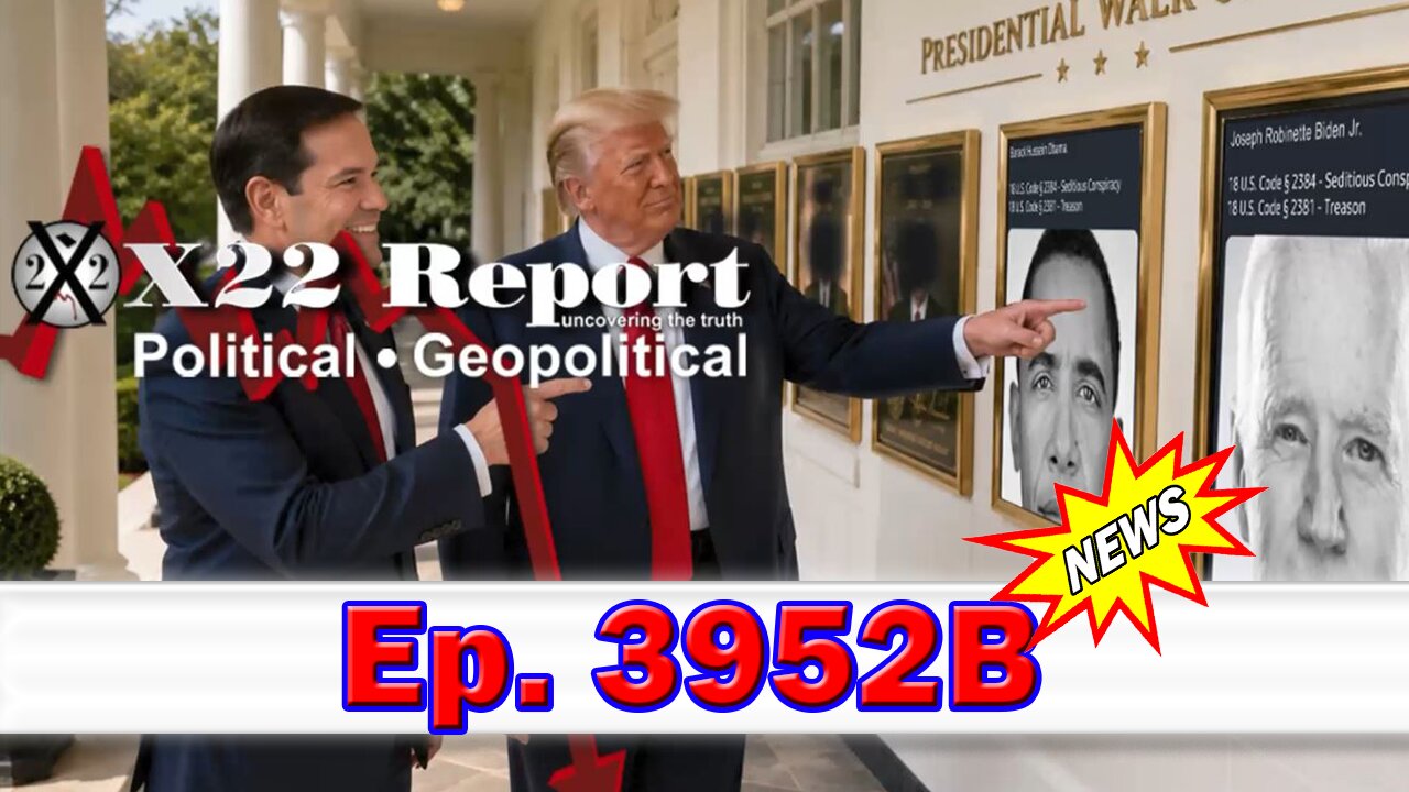 X22 Report Episode #3952B - The [DS] Is Panicking, The [DS] Is Trying To Keep Iran Relevant