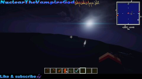 Rulecraft Earth at night