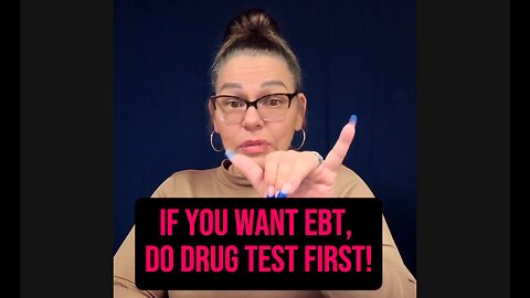 🚨 If You Wanna Food Stamps, Drug Test First! 😱 #ASL #deaf