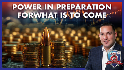 SCRIPTURES AND WALLSTREET - POWER IN PREPARATION FOR WHAT IS TO COME 