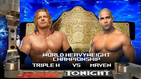 Triple H vs Maven - World Heavyweight Championship Match (Full Match)