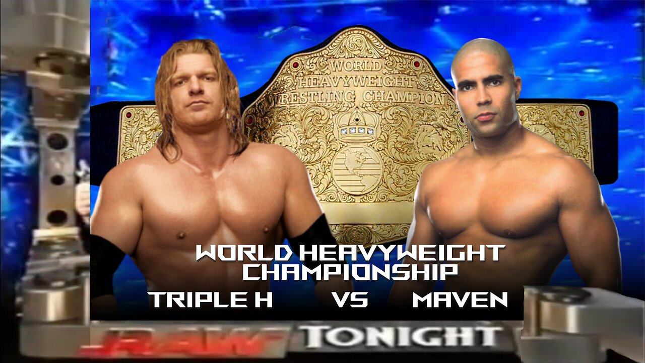 Triple H vs Maven - World Heavyweight Championship Match (Full Match)