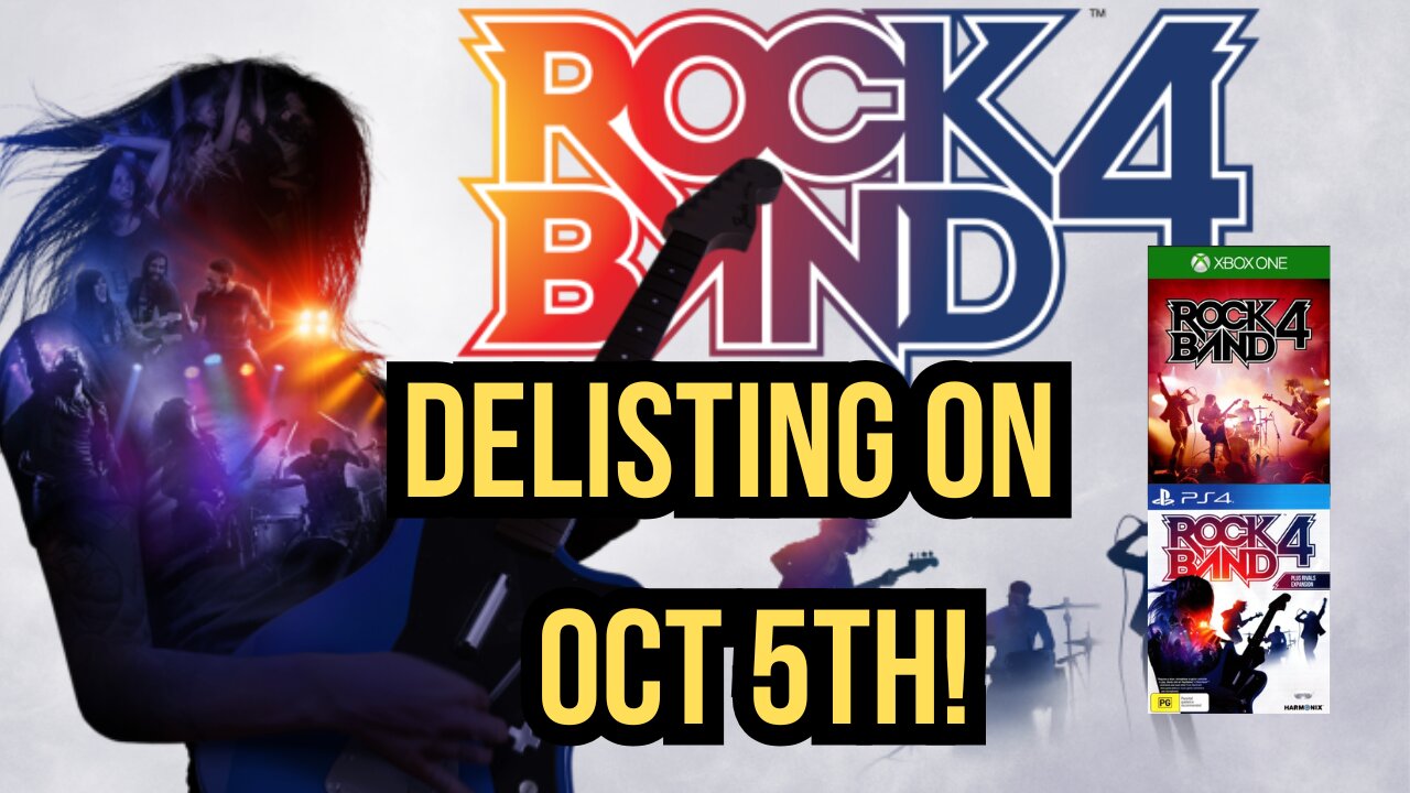 Rock Band 4 Hits Its Final Note! Grab It Before It’s Gone!!