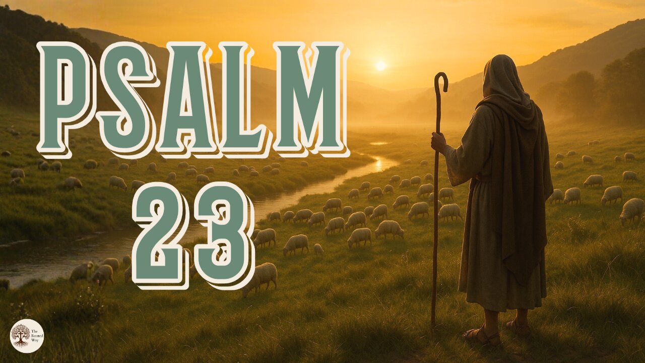 Psalm 23 Audio Bible Reading | The Lord Is My Shepherd (NIV with Text)