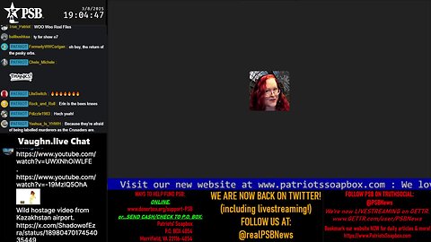 2025-03-08 19:00 EST - On a Wing and a Prayer: with Deb65