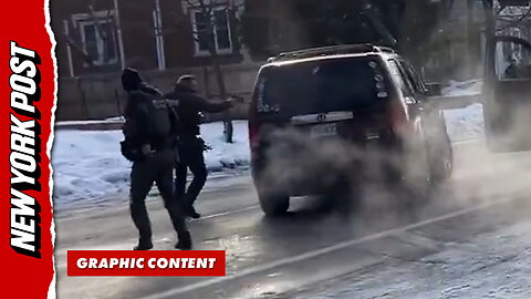 ICE agent opens fire on woman who tried to barrel down officer with car, DHS says