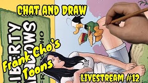 Chat and Draw #12 - Frank Cho's Art