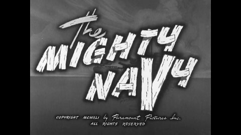 "The Mighty Navy" starring Popeye the Sailor