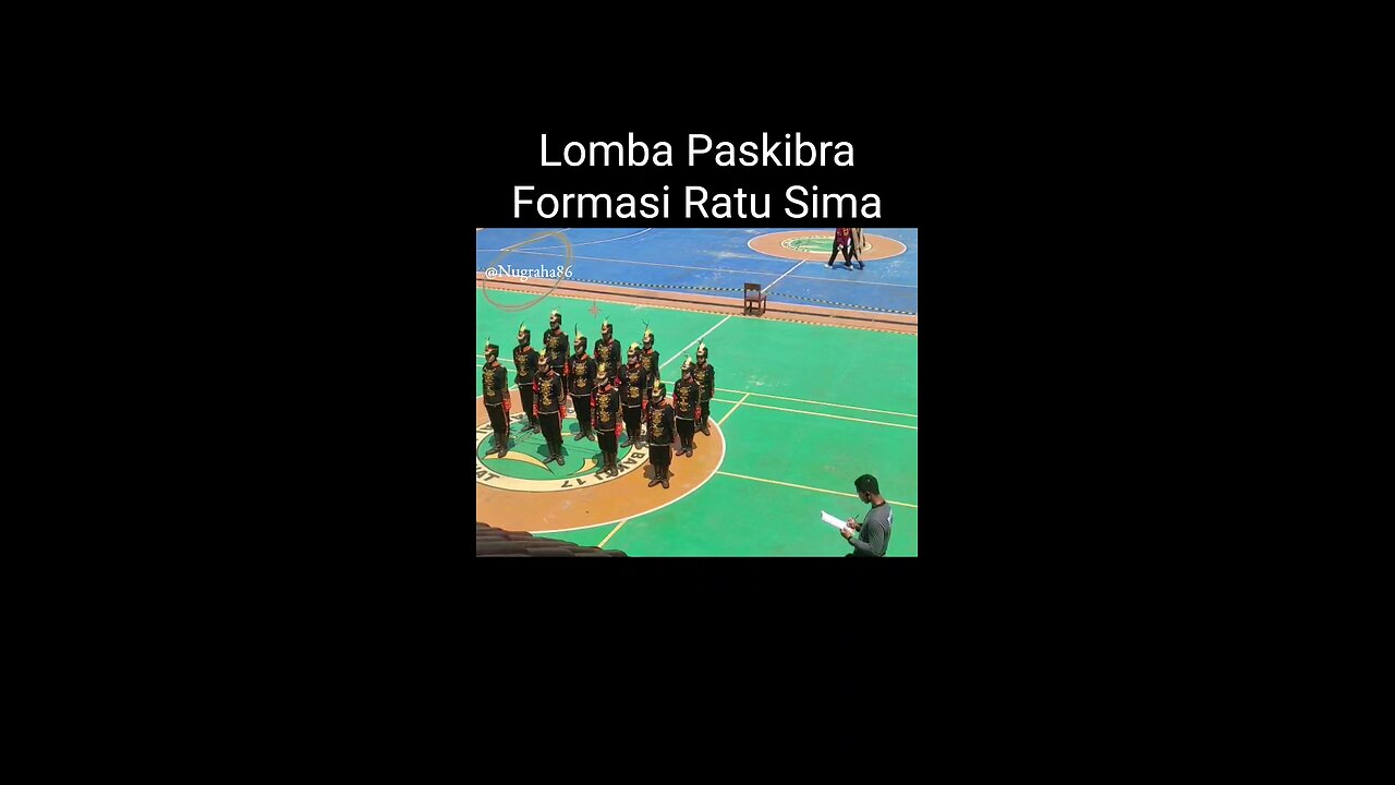 Lomba Paskibra Formasi Ratu Sima