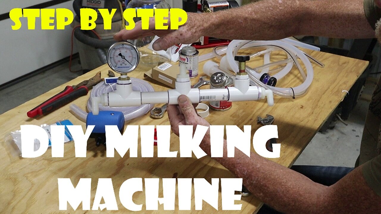 DIY Milking Machine - Step by Step Instruction