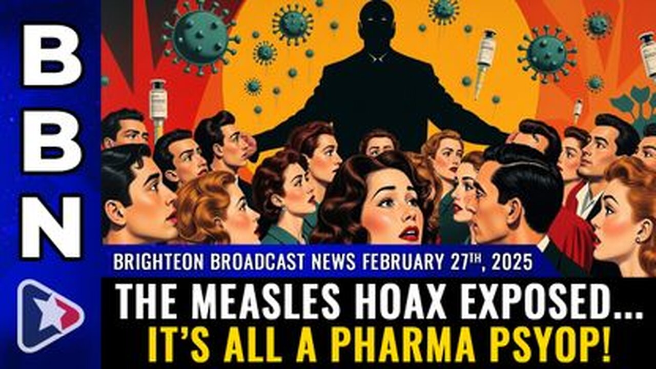 The MEASLES HOAX exposed... It’s all a PHARMA PSYOP!