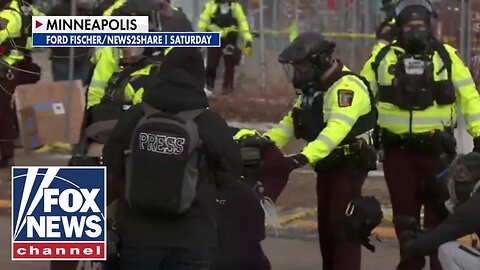 Federal agents attacked, DOZENS arrested during anti-ICE protests in Minneapolis