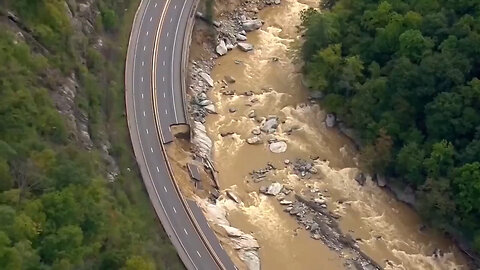 Trump Signs Executive Order To Fast-Track Repair Of ALL Roads And Bridges In Western North Carolina