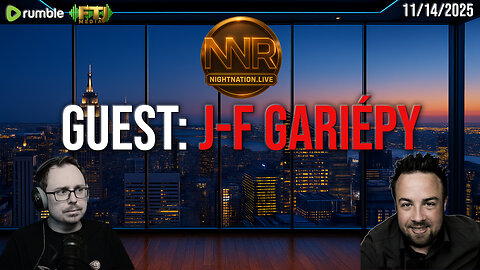 NIGHTNATION.LIVE | GUEST: J-F GARIÉPY