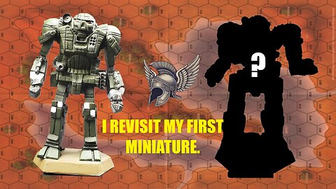 BATTLETECH | Reprising my very first miniature! (AS7-D Atlas)
