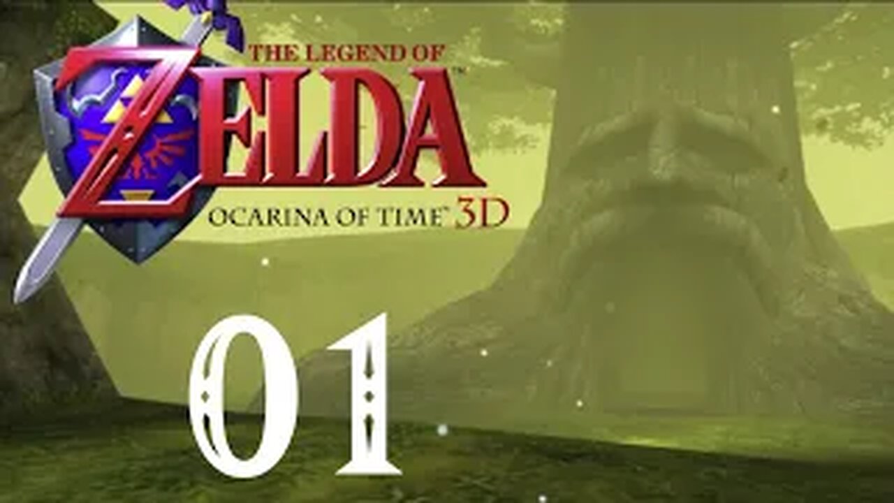 The Legend Of Zelda: Ocarina Of Time 3D - Part 1 - Inside The Great Deku Tree (3DS)