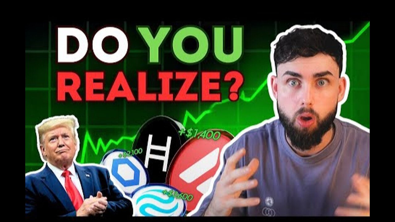 Altcoins Ready To Explode! (TRUMP HINTS STIMULUS) X