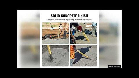 VEVOR Electric Concrete Vibrator 1500W 16000 VPM 2HP Copper Motor Handheld Concrete Review