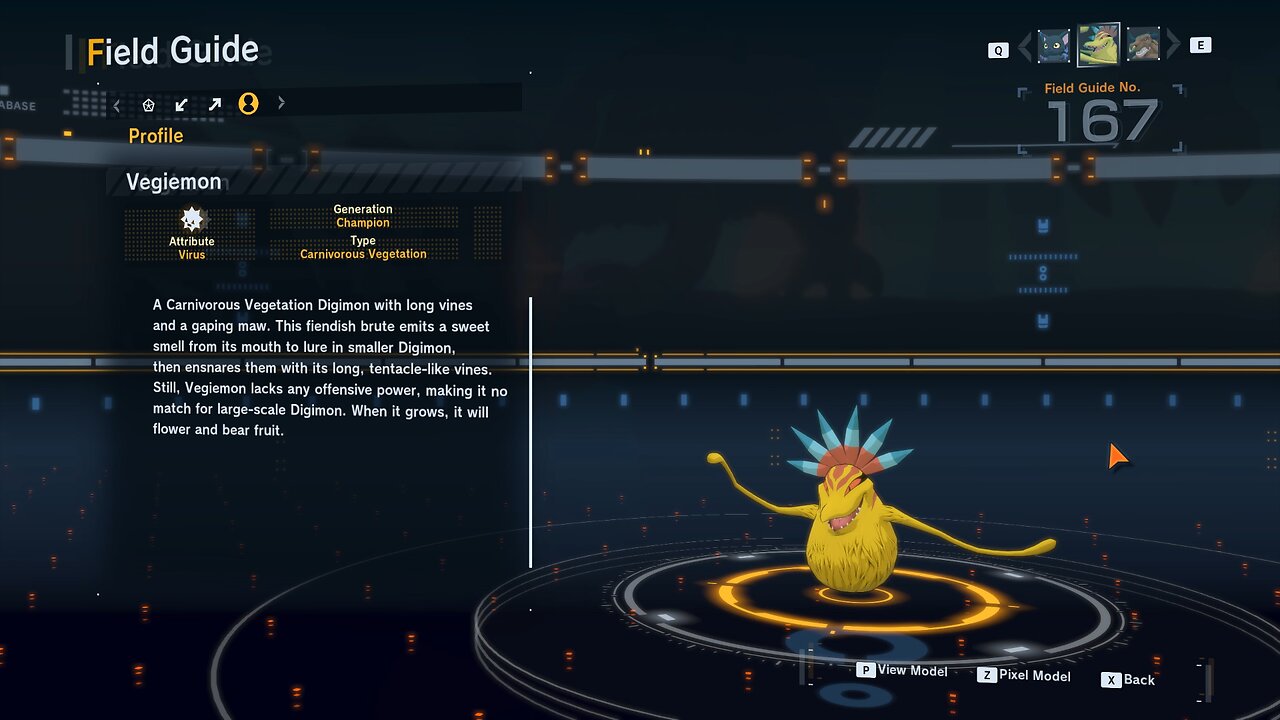 vegiemon all digivolution/de-digivolution/profile Digimon Story Time Stranger