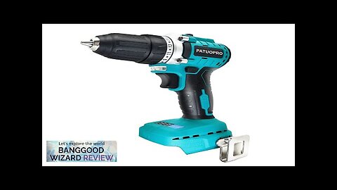 Drillpro 18V Brushless Cordless Drill Power Tool with Keyless Chuck 2-Speed Control Review