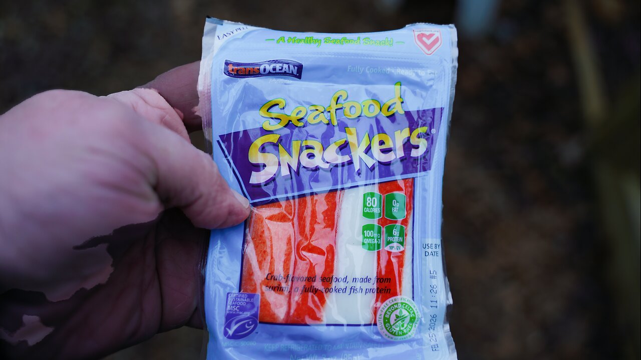 What chicken wouldn't like a seafood snack?