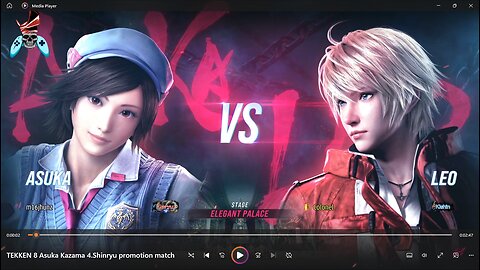 TEKKEN 8 Asuka Kazama Shinryu promotion match