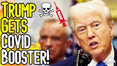 TRUMP GETS COVID BOOSTER! - Mask Mandates Return In California! - What Is Going On?