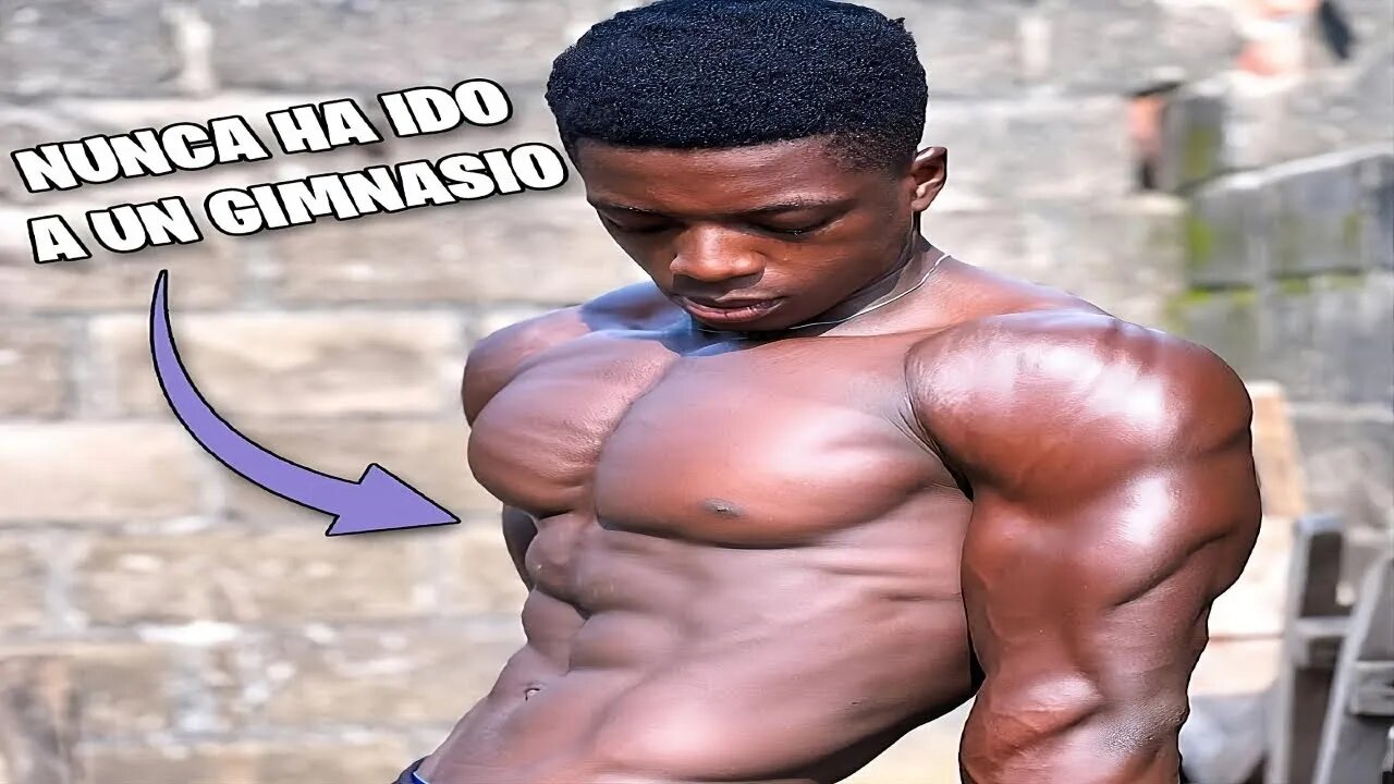 SharpShooter: El Culturista Africano que Logró un Físico de Élite Sin Gimnasio 😱💪