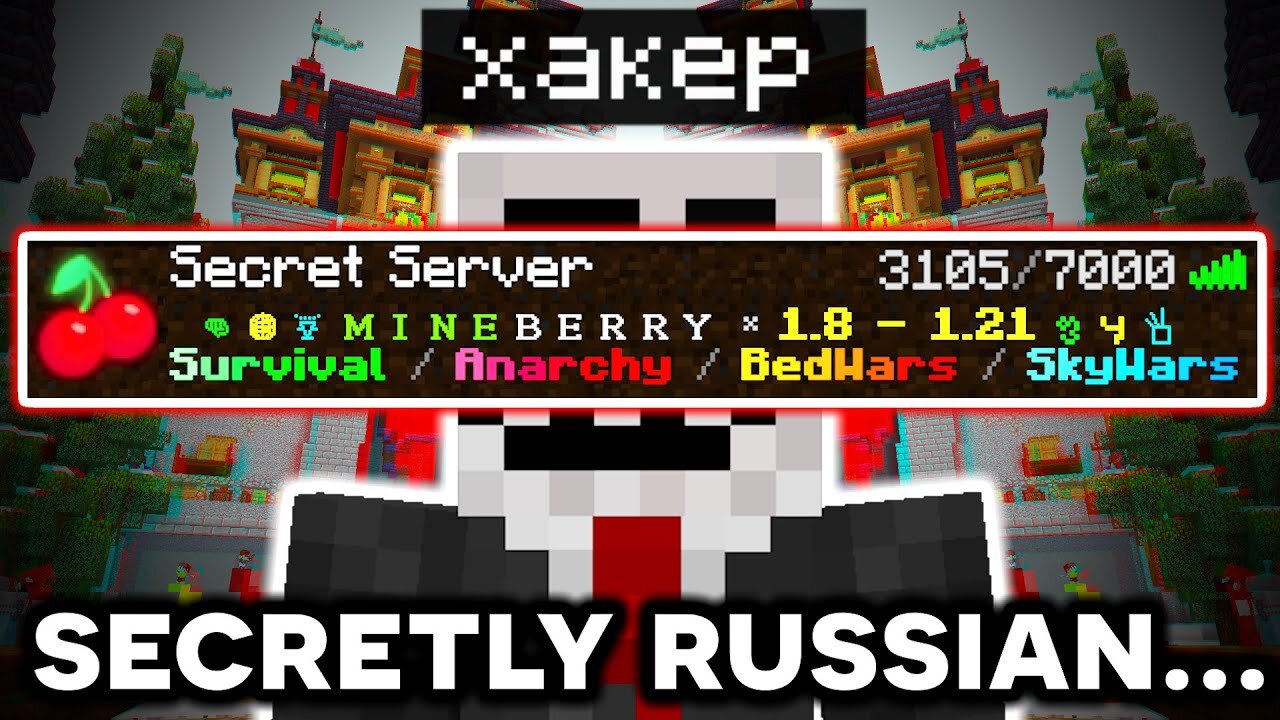 You Might be Playing on a Russian Minecraft Server WITHOUT REALISING...