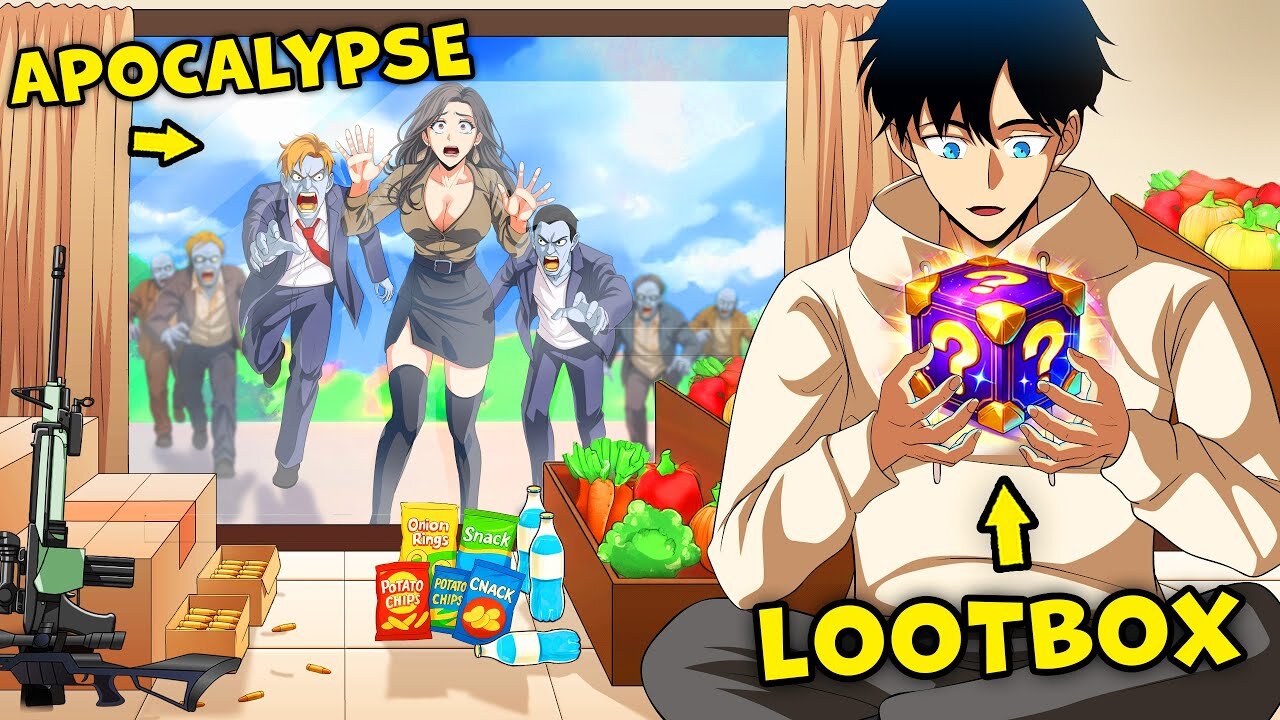 Zombie Apocalypse: He Opens Loot Boxes in His Safe Hideout While His Ex-GF Is Outside with Zombies!