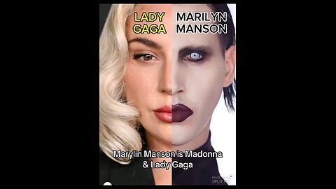 Lady Gaga is Madonna is Marilyn Manson